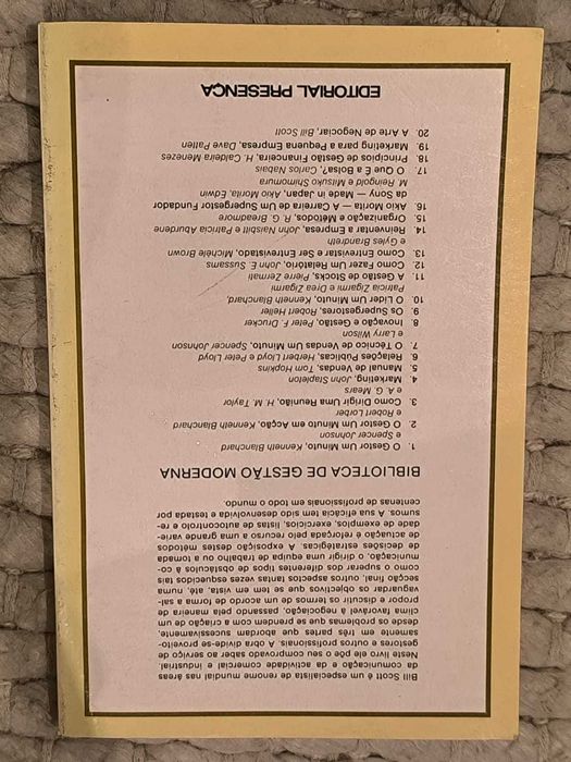 Livro "A Arte de Negociar" de Bill Scott