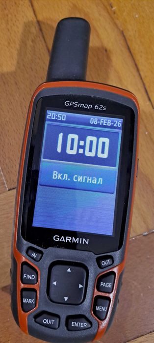 GPS навігатор Garmin GPS map 62s
