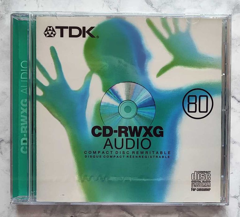 Диск TDK CD-RWXG audio