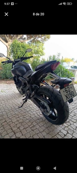 Yamaha MT 07 2019