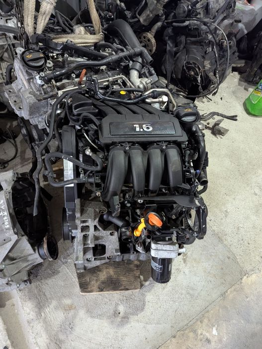 Двигун, мотор, двігатєль 1.6 BGU,BSE,MPI фольцваген гольф 5, шкода А5