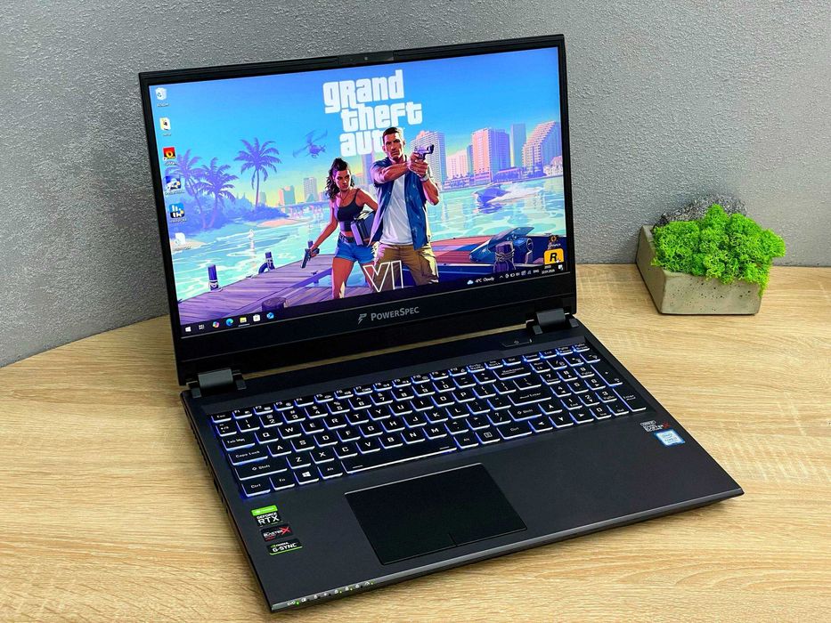 Ігровий PowerSpec 15.6 144Hhz/ Core I7-8750H/Rtx 2070/ 16/512 Ноутбук