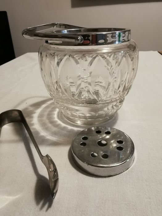 Balde de gelo vintage cristal