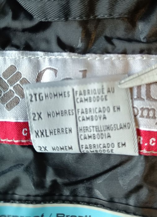 Męskie spodnie narciarskie Columbia, rozmiar XXL