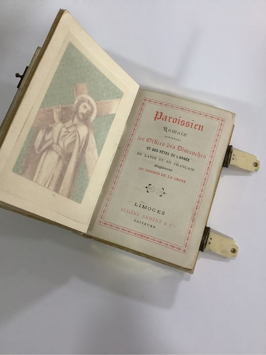 Missal antigo de 1900, Limoges