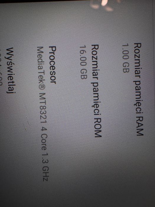 Mały tablet lenovo