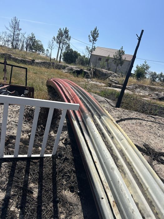 Cobertura metalica +- 300 m2