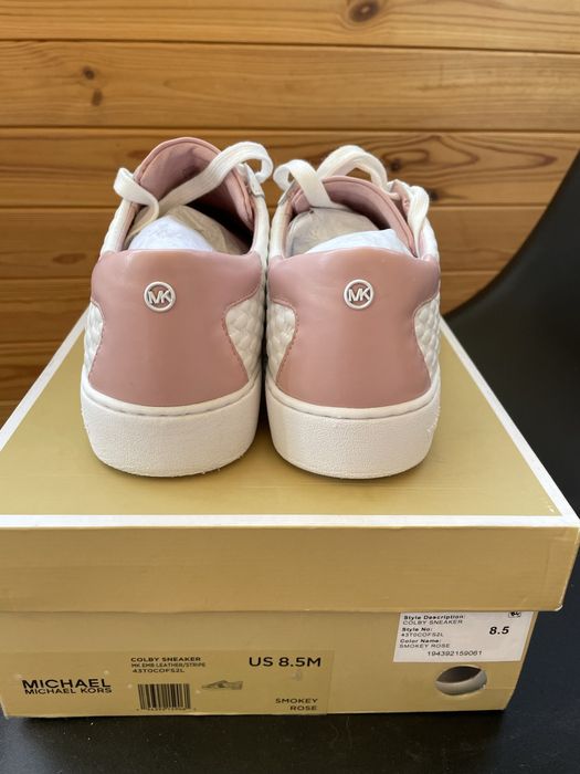 Жіночі кросівки Michael Kors Colby Sneaker (Smokey Rose) 39