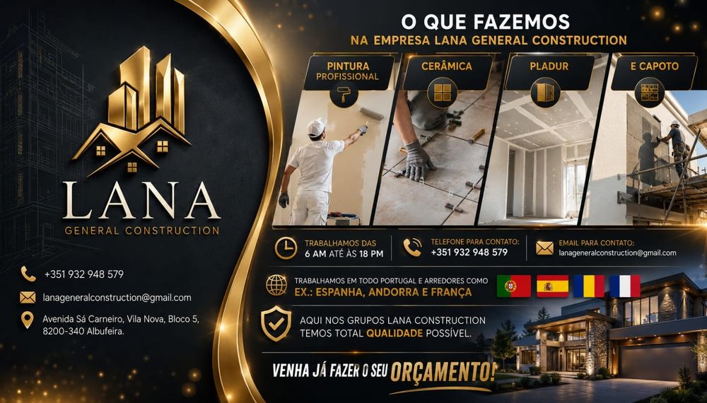 Orçamento Grátis. Pintura Profissional (Interiores e Exteriores)