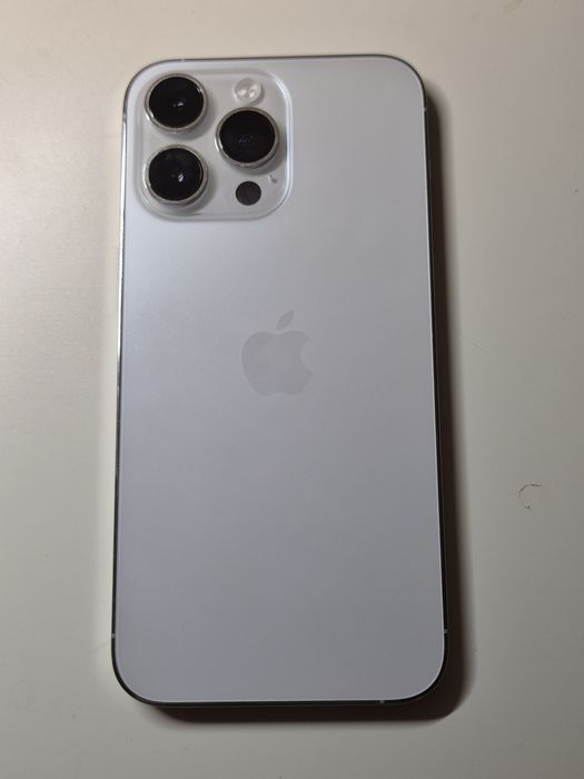 IPhone 14 Pro Max 128GB Silver 100% bateria Starogard Gdański • OLX.pl