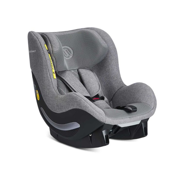 Fotelik samochodowy Avionaut AEROFIX AirFlow Grey do bazy obrotowej IQ