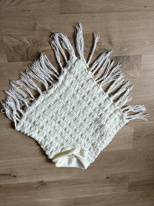 Ciepłe pancho/narzutka/peleryna jak nowa!