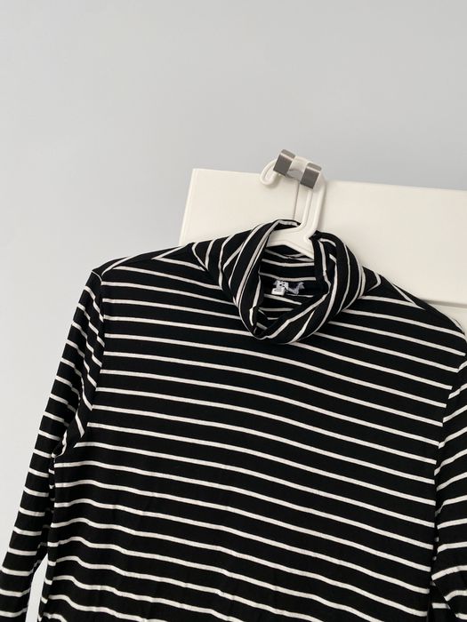 H&m handm L bluzka golf paski wiskozowa wiskoza basic