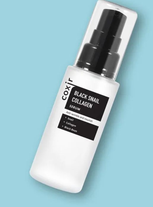 Serum przeciwstarzeniowe do twarzy z mucyną ślimaka i kolagenem