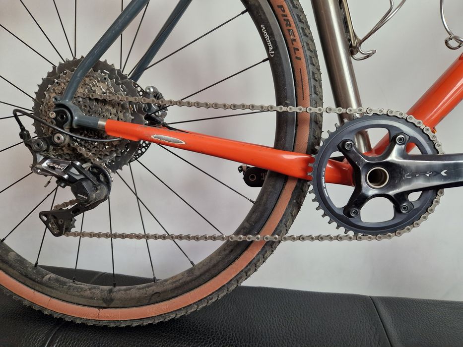 Tytanowy Gravel Pearson M 54 shimano Grx 1x11