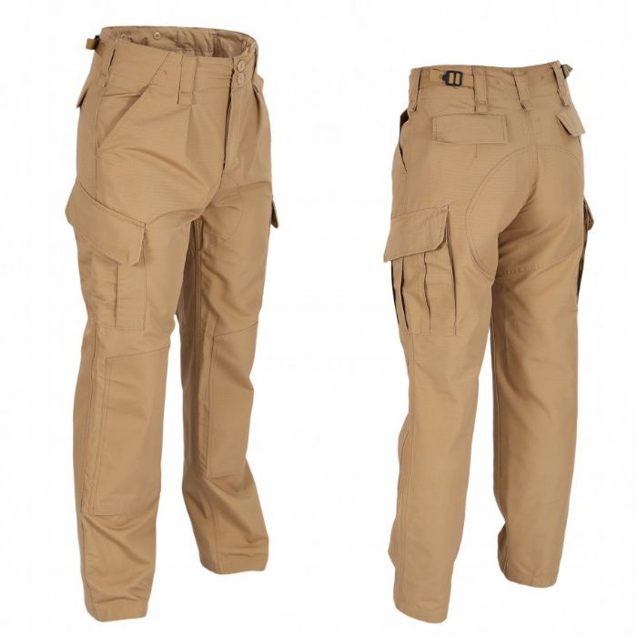 Spodnie Militarne/Wojskowe WZ10 Texar Coyote r.M/L/XL