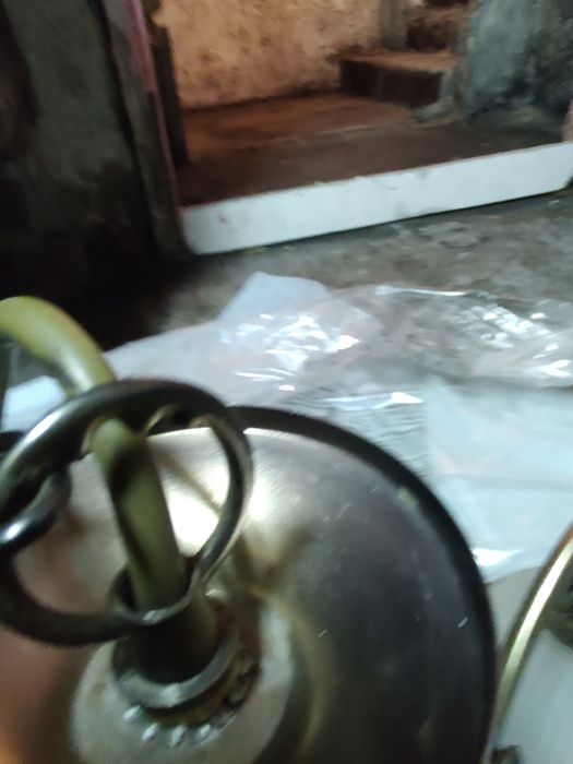 Żyrandol retro zwis pięcioramienny