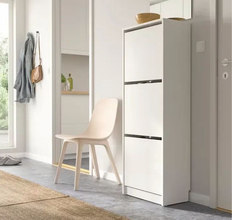 Комод для взуття Ikea Икеа білого кольору