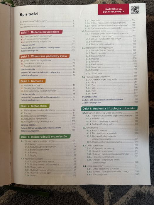 Repetytorium maturalne Biologia Nowa Era +Zbiory Zadań
