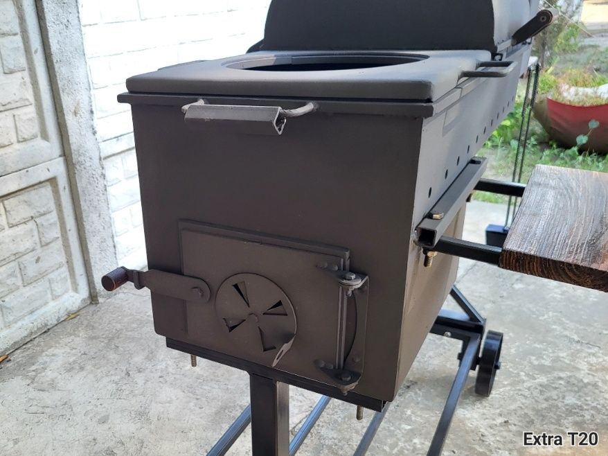 •3/4/5 мм! Мангал 3в1! От Завода! С Кришкой Барбекю! Коптильня Смокер