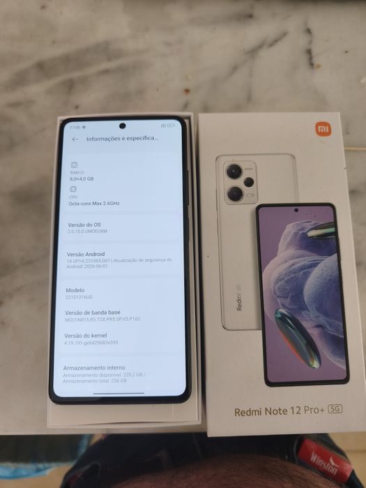 Xiaomi redmi note 12 pro + 5G