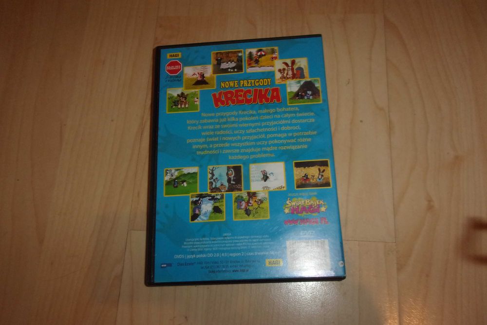 nowe przygody krecika dvd