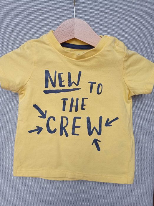 Fred&flo tshirt 68 żółta