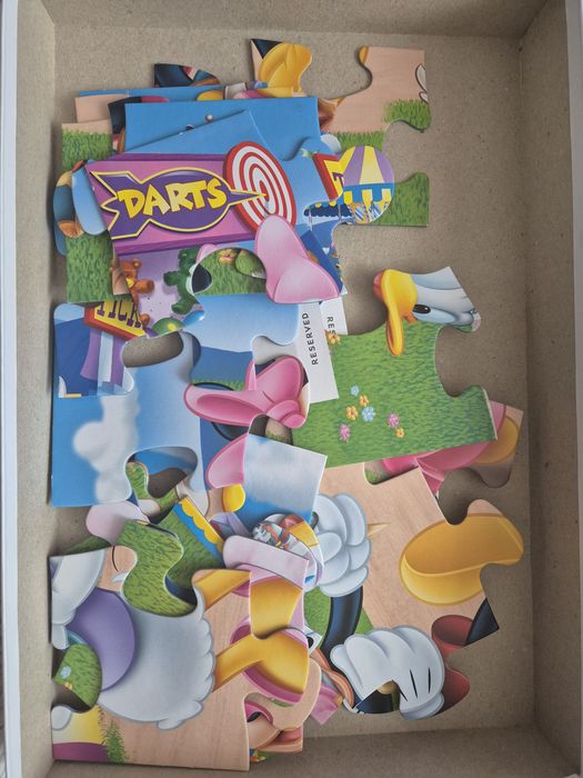 Trefl puzzle super maxi, Mickey w wesołym miasteczku. 24 el.