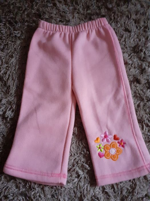 Komplet spodnie bluza 3 częściowy 3-6 m