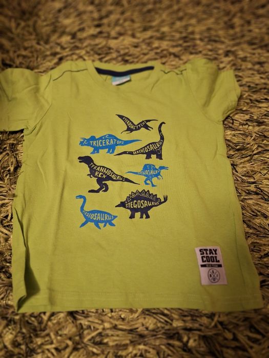 Koszulki z krótkim rękawem dla chłopca rozmiar 116