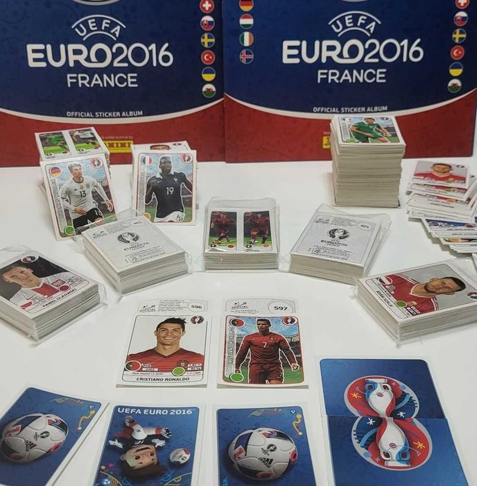 Cromos prateados/brilhantes EURO 2016 - Novos números disponíveis!