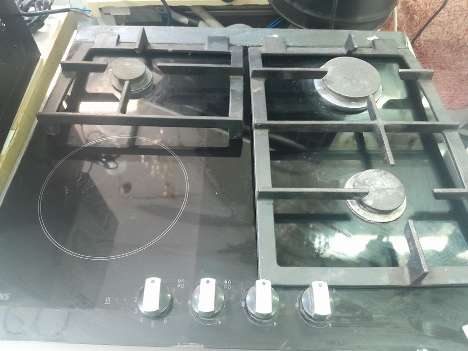 Varias  placas  encastrar inox 80€