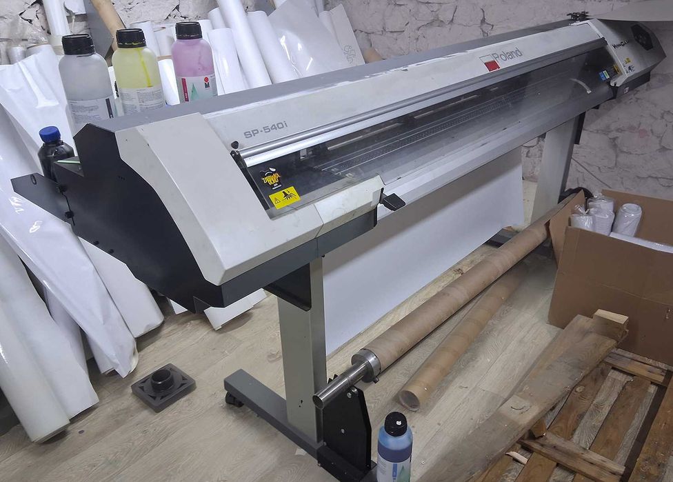 Dwa plotery solwentowe ROLAND / ROLAND VP 540 Solvent
