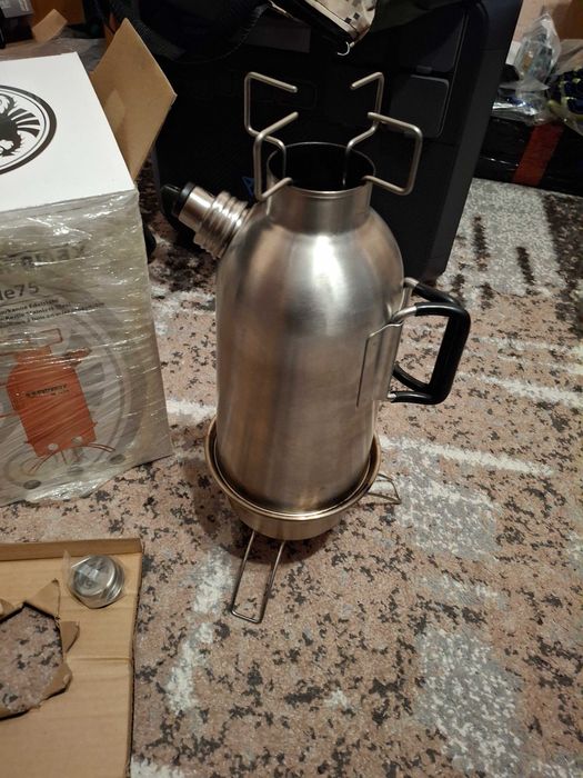 Чайник автономний Petromax Fire Kettle 0,75 л Stainless Steel