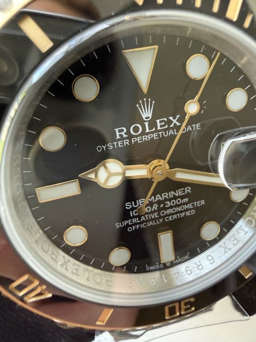 Годинник Rolex Submariner 41 Gold  Ролекс 3235