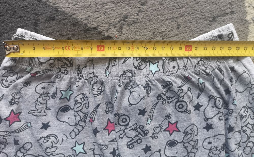 Piżamy letnie dziewczęce kraina lodu Elsa snoopy 134-140