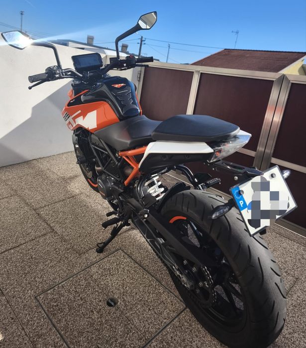Mota ktm duke 125