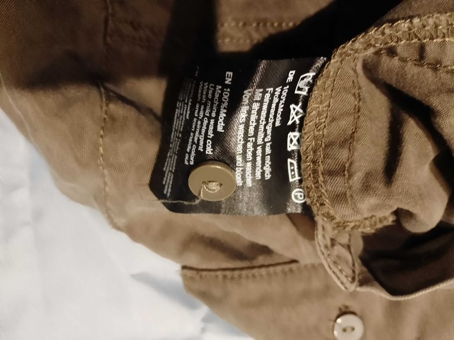 Kombinezor damski z modalu khaki 36 Hallhuber
