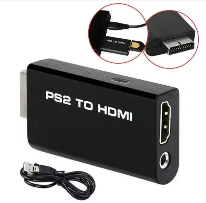 Adapter PS2 HDMI TV Poprawia Jakość Obrazu Nowy Wysyłka OLX