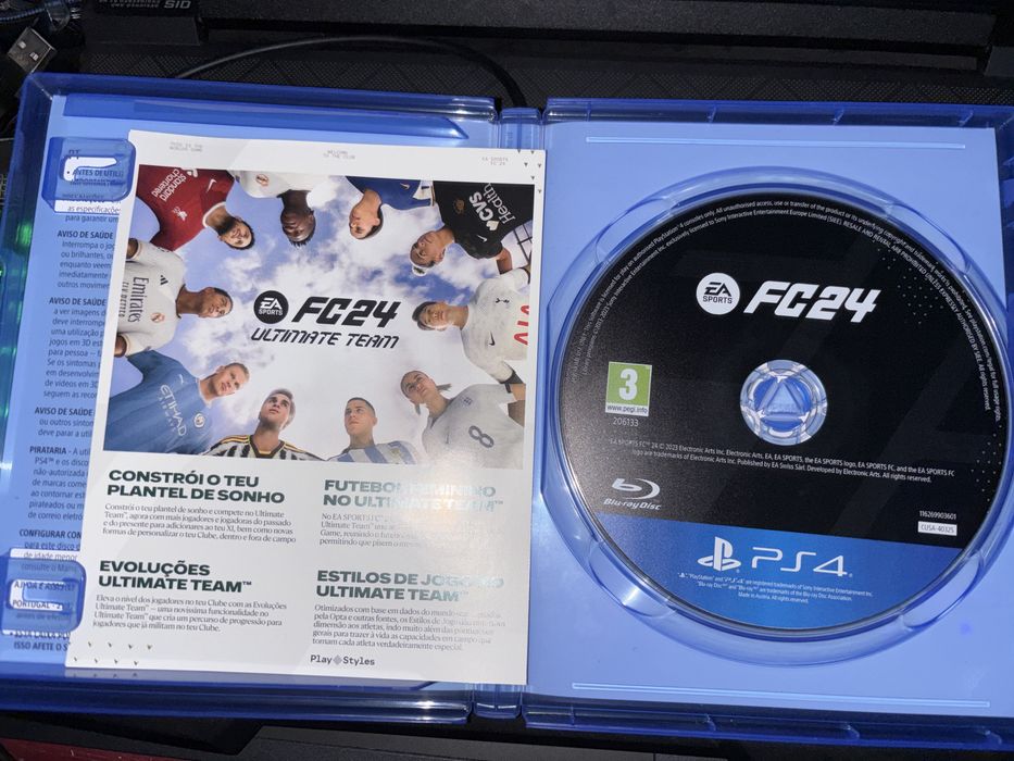 EA FC 24 para PS4 (pode atualizar para a 5)