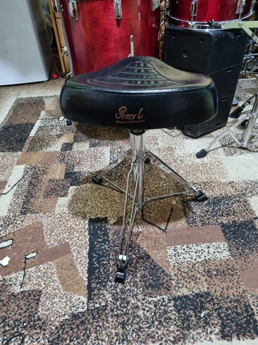 Krzeslo motocyklowe wykrecane pearl Podwójne nóżki gruby stabilne