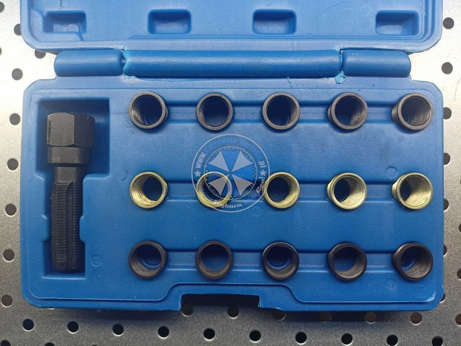 Zestaw do naprawy gwintów i świec zapłonowych 16el. M14 x 1.25mm