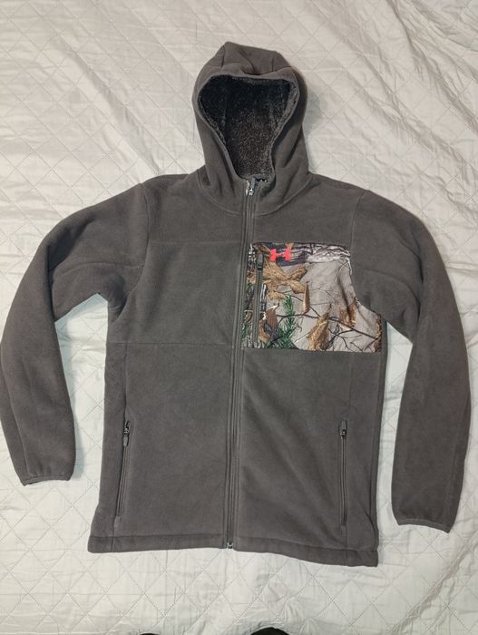 Оригинальная флисовая куртка от Under armour sherpa р.M 50