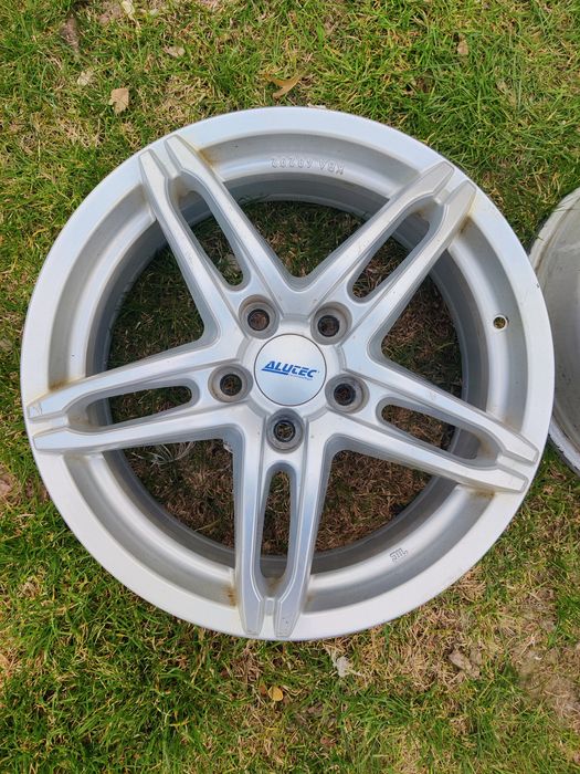 Felgi aluminiowe ALUTEC 17” 5x114,3 ET47 7J - proste, OKAZJA!