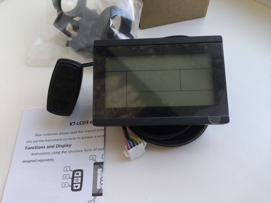 LCD3 з USB КТ дисплей 24/38/48V для електровелосипеда