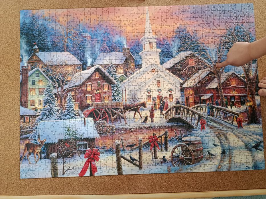 Puzzle 1000 Trefl Zima