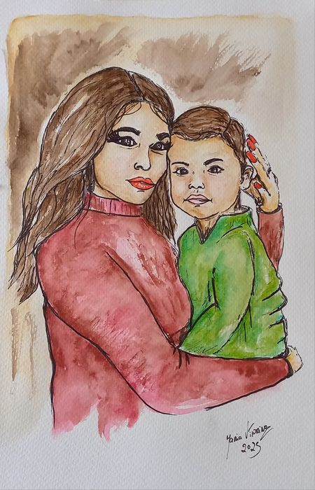 Ilustração por fotografia original