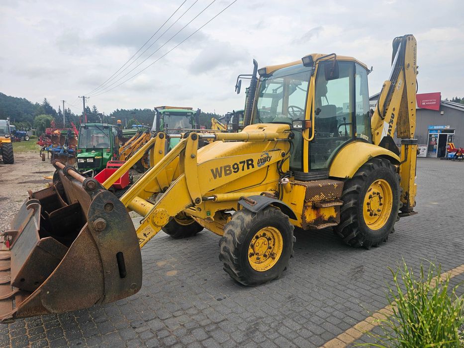 Koparko Ładowarka Komatsu WB 97 R