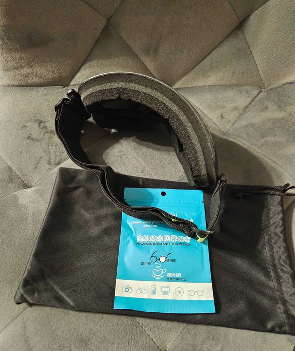 Лижні окуляри, лижна маска + чохол, маска сноуборд лыжная маска очки