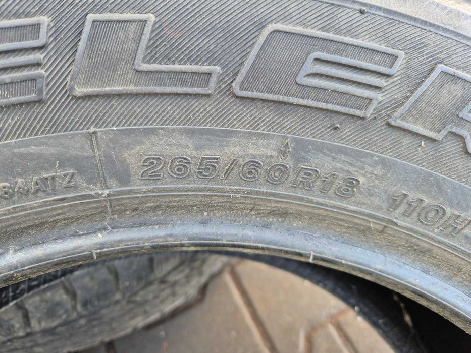 4x opony lato 265/60r18 Suv Bridgestone